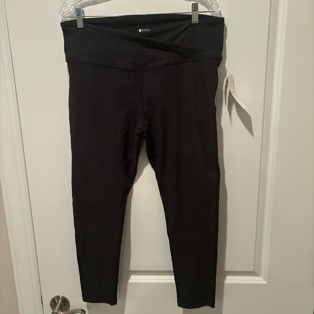 NWT Zella High Waist Soft Cross Band 7/8 Leggings